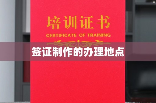 东源签证制作的办理地点
