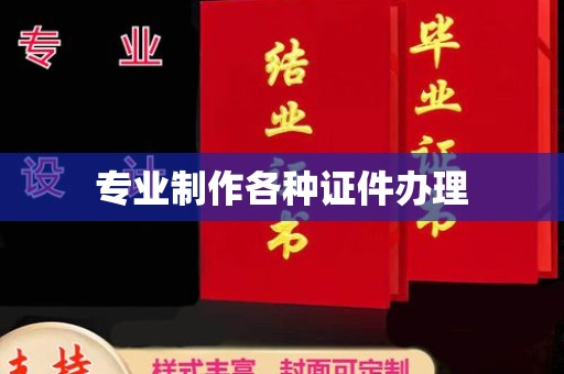 东源专业制作各种证件办理
