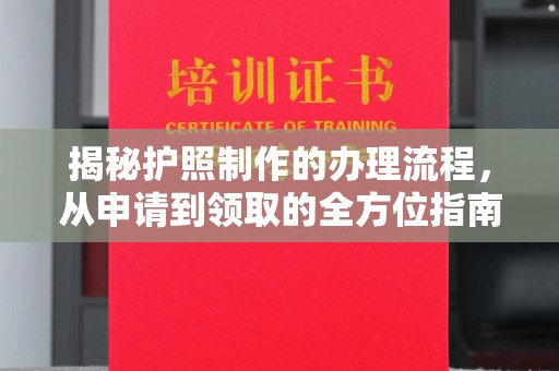 东源揭秘护照制作的办理流程，从申请到领取的全方位指南