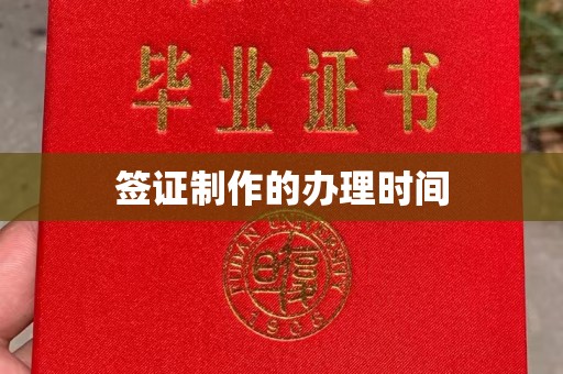 东源签证制作的办理时间