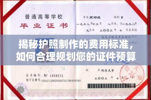 东源揭秘护照制作的费用标准，如何合理规划您的证件预算