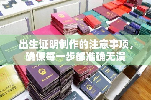 东源出生证明制作的注意事项，确保每一步都准确无误
