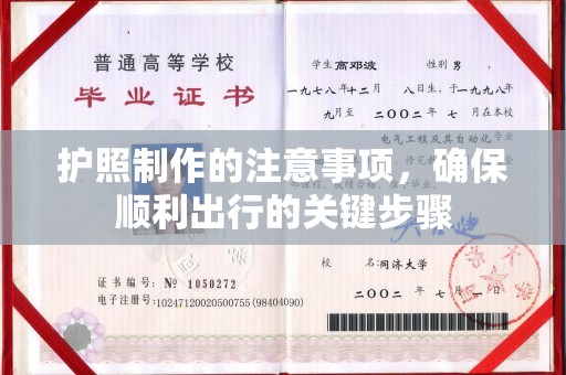 东源护照制作的注意事项，确保顺利出行的关键步骤